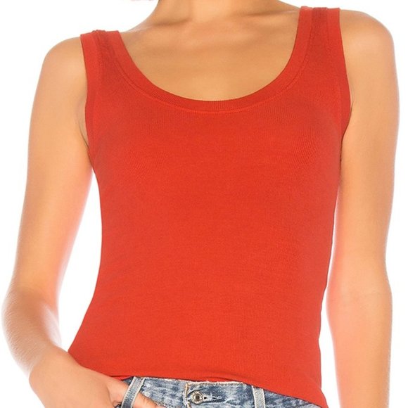 LAmade Tops - LA Made ribbed long tank top